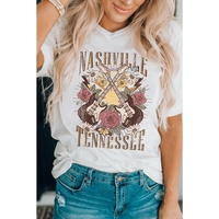 Azura Exchange Rose Graphic Print T-Shirt