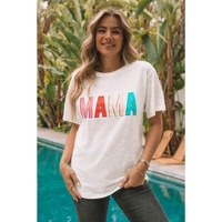 Azura Exchange MAMA Letter Print T-Shirt