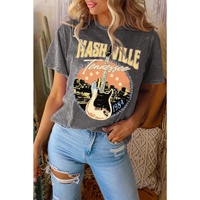 Azura Exchange Nashville Vintage Music Graphic Tee