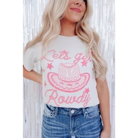 Azura Exchange Rowdy Star Print T-Shirt