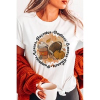 Azura Exchange Pumpkin Rugby Graphic Print Tee