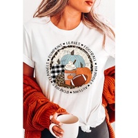 Azura Exchange Autumn Vibes Pumpkin Graphic T-shirt