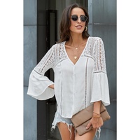 Azura Exchange Crochet Blouse