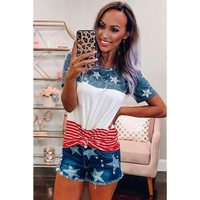 Azura Exchange Stars and Stripes Inspired Top