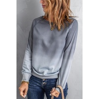 Azura Exchange Ombre Crewneck Long Sleeve Sweatshirt
