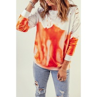 Azura Exchange Oversized Tie-dye Print Sweatshirt