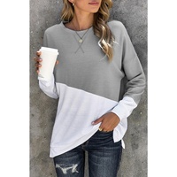 Azura Exchange Patchwork Dropped Shoulder Sweatshirt