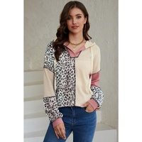 Azura Exchange Patchwork Waffle Knit Hoodie