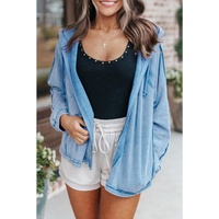 Azura Exchange Oversized Zip Up Hoodie with Pockets