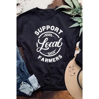 Azura Exchange Local Farmers Print Long Sleeve Sweatshirt