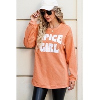 Azura Exchange Corded Spicy Girl Graphic Sweatshirt