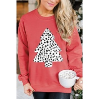 Azura Exchange Leopard Print Pullover Sweatshirt