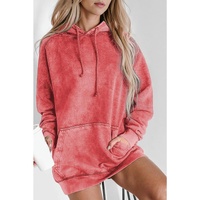 Azura Exchange Versatile Mineral Wash Hoodie with Kangaroo Pocket