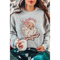 Azura Exchange Santa Clause Graphic Sweatshirt