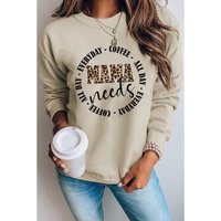 Azura Exchange MAMA Needs All Day Everyday Letters Graphic Sweatshirt