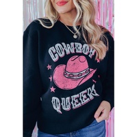 Azura Exchange Graphic Print Pullover Sweatshirt