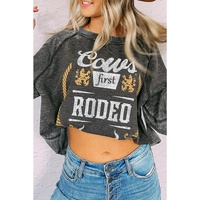 Azura Exchange Graphic Mineral Washed Sweatshirt