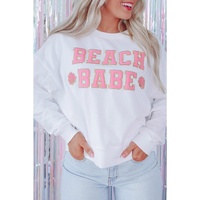 Azura Exchange BEACH BABE Slogan Graphic Sweatshirt