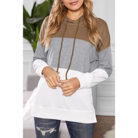 Azura Exchange Color Block Stripe Casual Hoodie