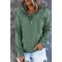 Azura Exchange Hooded Snap Button Hoodie with Pocket