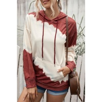 Azura Exchange Hooded Tie Dye Print Casual Sweatshirt