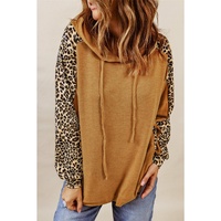 Azura Exchange Leopard Patchwork Hoodie