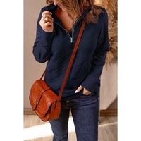 Azura Exchange Luxury Waffle Zip Up Sweatshirt