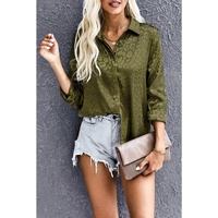 Azura Exchange Embossed Button Shirt