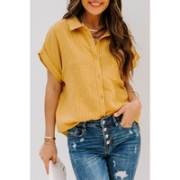 Azura Exchange Polka Dot Print Shirt