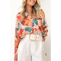 Azura Exchange Printed Loose Shirt