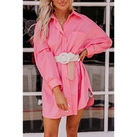 Azura Exchange Long Sleeve Oversized Tunic Shirt