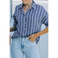 Azura Exchange Striped Shirt