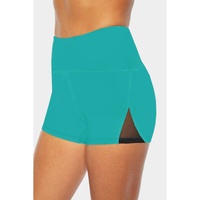 Azura Exchange Cutout Patchwork Swim Shorts