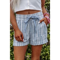 Azura Exchange Striped Pocket Shorts