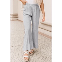 Azura Exchange High Waist Wide Leg Pants with Side Slits