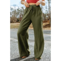 Azura Exchange Textured Wide Leg Pants