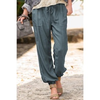 Azura Exchange Pull-on Casual Pants with Pockets