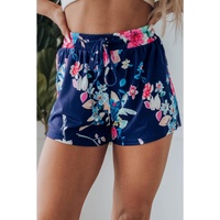 Azura Exchange Drawstring Floral Shorts