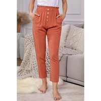 Azura Exchange Linen Blend Pocketed Pants