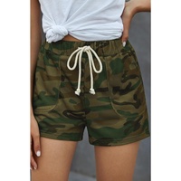 Azura Exchange Drawstring Camouflage Shorts