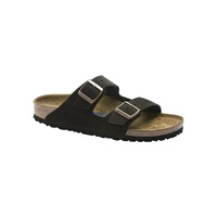 Soft Footbed Leather Sandals with Adjustable Straps