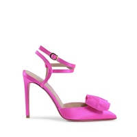 Dazzling Satin Evening Sandals