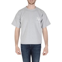 Grey Cotton T-Shirt from Italy