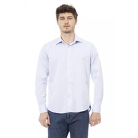 Baldinini Trend Men's Light Blue Cotton Shirt