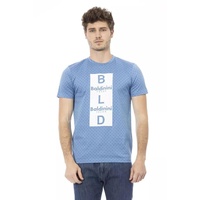 Baldinini Trend Men's Light Blue Cotton T-Shirt