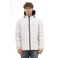 Baldinini Trend Men's White Polyester Jacket