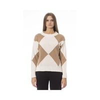 Baldinini Trend Women's Beige Wool Sweater