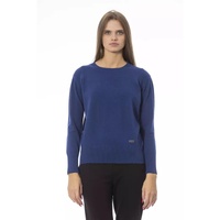 Baldinini Trend Women's Blue Wool Sweater