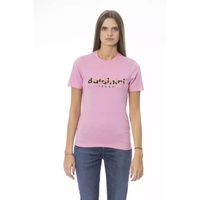 Baldinini Trend Women's Pink Cotton Tops & T-Shirt