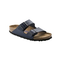 Birkenstock Comfortable Birko-Flor Sandals with Adjustable Straps in Blue